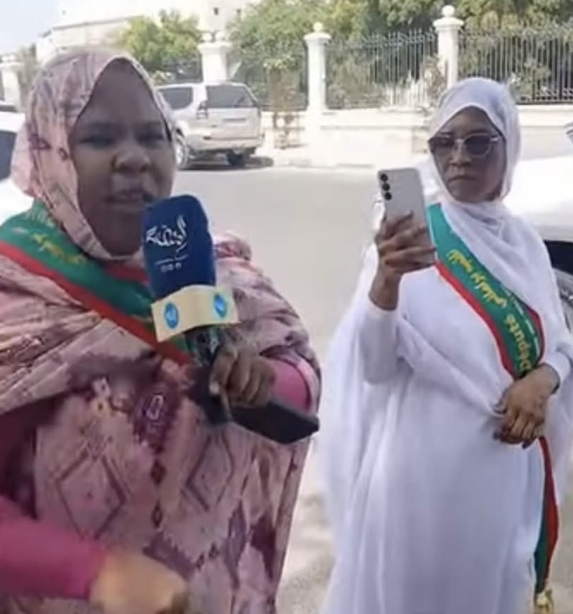 حرس البرلمان يمنع البرلمانيتين مريم الشيخ ، وقامو عاشور ، من دخول مقر الجمعية الوطنية
