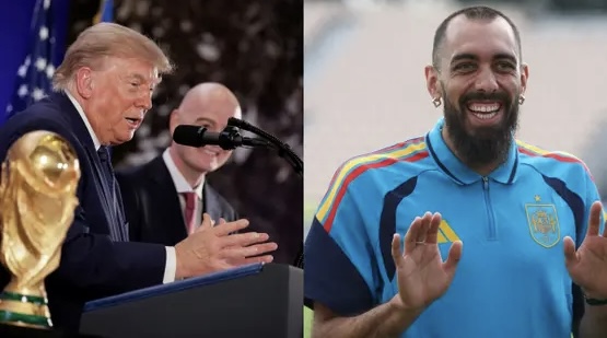 مهاجم منتخب إسبانيا يتمنى مصافحة ترمب خوفا من الحبس